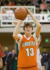 Wheeler's Matt Hurst won the 3-point contest 