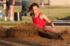 Kankakee Valley freshman Jenna Jungels competed in the long jump at Tuesday's Chesterton Regional.