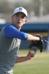 Highland pitcher Jordan Minch