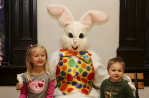 Kids have a hoppin' good time at C.P. Easter breakfast