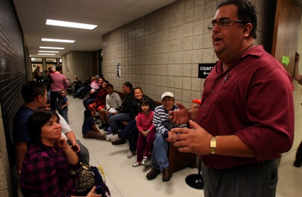 Residents flood clinic to get free H1N1 vaccines