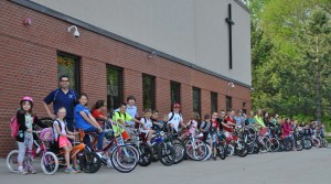 St. Mary holds Ride Your Bike to School day