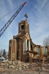 Crews dismantle old St. Michael Catholic Church in S'ville