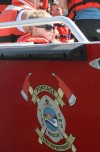 Portage fire boat christened