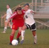 Andrean plays against Griffith in the Lake Central soccer sectional