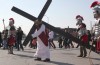 Parishioners from Our Lady of Guadalupe re-enact Christ's journey to crucifixion