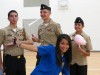 Bloom Trail Naval Junior ROTC volunteers at Steger Family Fest