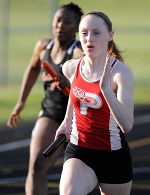 Portage wins first girls track sectional title since 1995