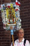 Pilgrims march