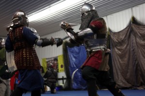 I was a medieval warrior