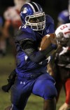 Crown Point at Lake Central football game