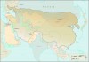 Map of the Ancient Mongolian Empire