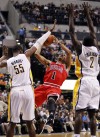 Darren Collison, Roy Hibbert, Derrick Rose