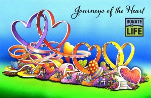 Rose Parade float to carry messages from the heart
