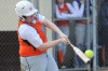 Wheeler's Emily Bisch hitting