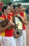 Andrean takes on Roncalli in the class A softball finals