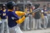 T.F. North batter Andres Villegas swings at a pitch