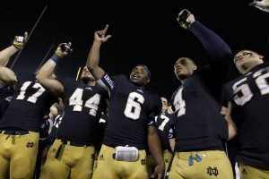 Irish end longest No. 1 drought in school history  