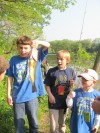 Cub Scout Pack 42 holds annual fishing derby at Hobart's Lake George