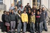 High school seniors cast their ballots in Gary