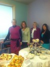 Debbi Reynolds (left to right), Sara Heinold, Mary Beth Schultz, and Lindsey Shira