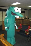 City council welcomes Petey the Perch as mascot