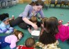 Crete children learn about weather during story time