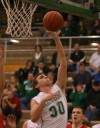  Valparaiso's Zach Meyer drives or a layup against Crown Point.