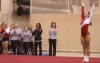 Crown Point's Hannah Best tied for ninth on floor at Saturday's Chesterton Sectional.