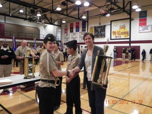 Bloom Trail Navy JROTC cadets finish third in drill meet