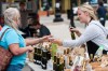 Local farmers markets provide a link between customer, farmer