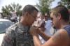 Patriot Guard Riders escort soldier to Hammond