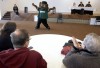 Times reporter Hillary Smith competes in the individual dance competition