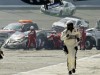 Busch avoids Hamlin-Logano wreck in Fontana finish