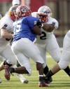 Calumet's Thomas Brown at the North South game