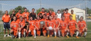 Bearcats hold off Wildcats for first boys soccer sectional title