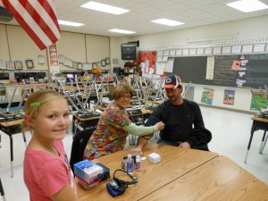 Coolidge School "Fuels-Up" during Cougar Fitness Camp 