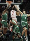 Derrick Rose, Glen Davis, Rajon Rondo, Nenad Krstic