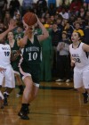 Whiting's Alex Danielides shoots