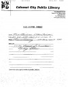 Calumet City Public Library Board of Trustees