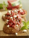 Watermelon Feta Bruschetta