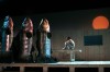 Parade of Towering Fish Featured in Goodman Theatre's Staging of Sarah Ruhl's "Passion Play" in 2007