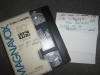 Vintage VHS Tapes with Local Chicago Newscast Coverage of Blizzard of 1979