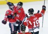 Brandon Saad, Marian Hossa, Jonathan Toews