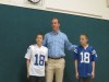 Peyton Manning visits Cedar Lake school