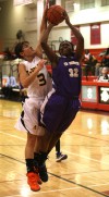 T.F. North senior Schenia Battle
