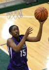 Merrillville's Victoria Gaines shoots a layup against Warsaw on Saturday night.