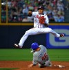 Jones' two-run homer spoils solid start by Dempster