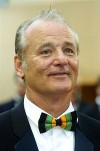 Bill Murray takes the plunge today at air show