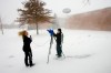 Filming the storm
